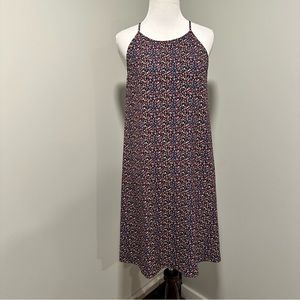 New York & Company High Neck Mini Swing Dress